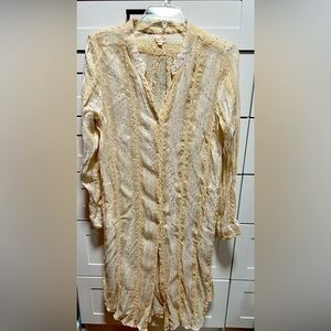 RANEES Glitzy Shirt, Sexy Shirt for The Pool or Beach D2